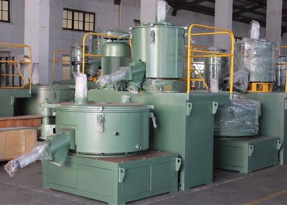 Miscelatore ad alta velocità di raffreddamento caldo della macchina del miscelatore del PVC della pallina del PE per il composto del PVC