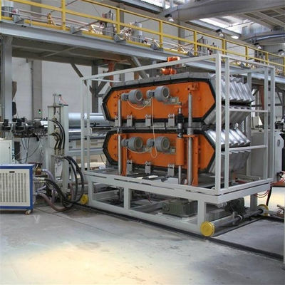 La macchina dell'estrusione di profilo del PVC dell'asa PMMA ha ondulato la macchina di plastica dell'estrusione di profilo del tetto